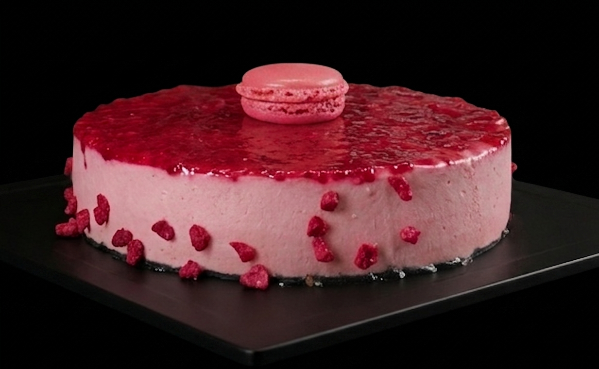 mousse de fresa